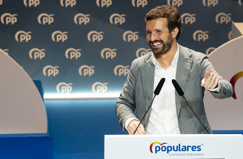 El líder del PP, Pablo Casado, en una imagen reciente.