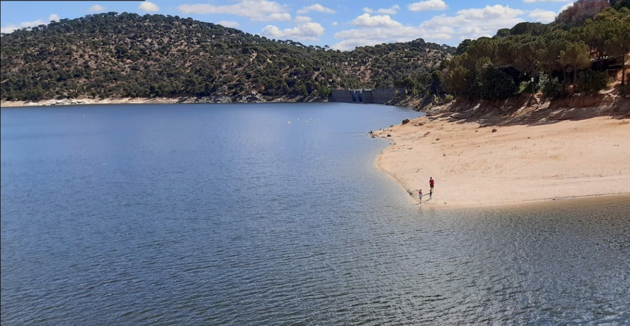 El pantano de San Juan, donde ha sido hallado el cadáver de Clara.