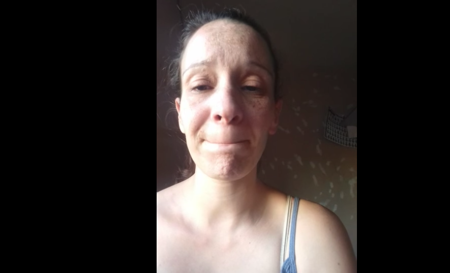 La vecina de Santa Aurelia, Sevilla, que será desahuciada el 30 de julio.