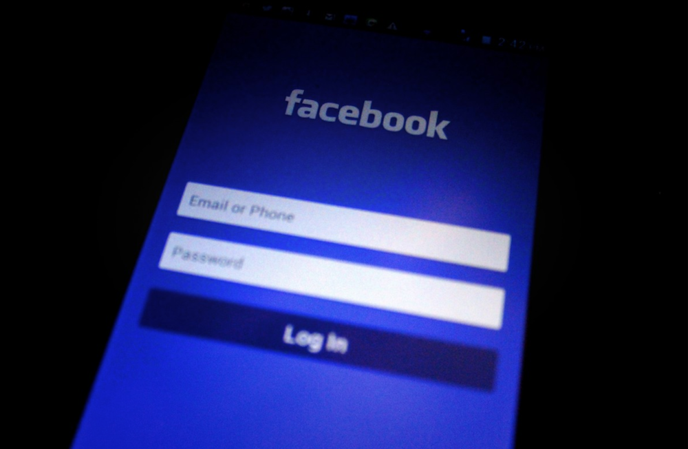 Acceso a Facebook, en una imagen de archivo.