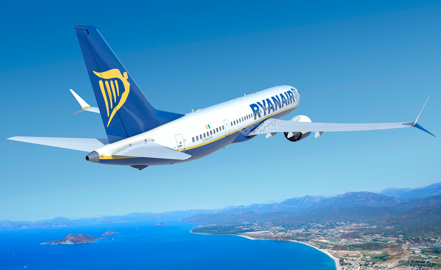Un avión de Ryanair, en una imagen reciente.