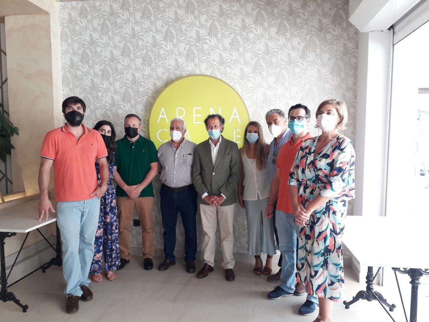 Inauguración del nuevo establecimiento Arena Café.