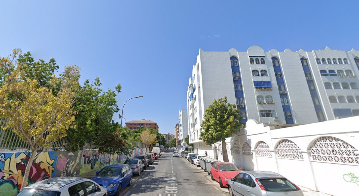Calle Fernán Núnez en Málaga, donde se ha producido el asesinato, en Google Maps.