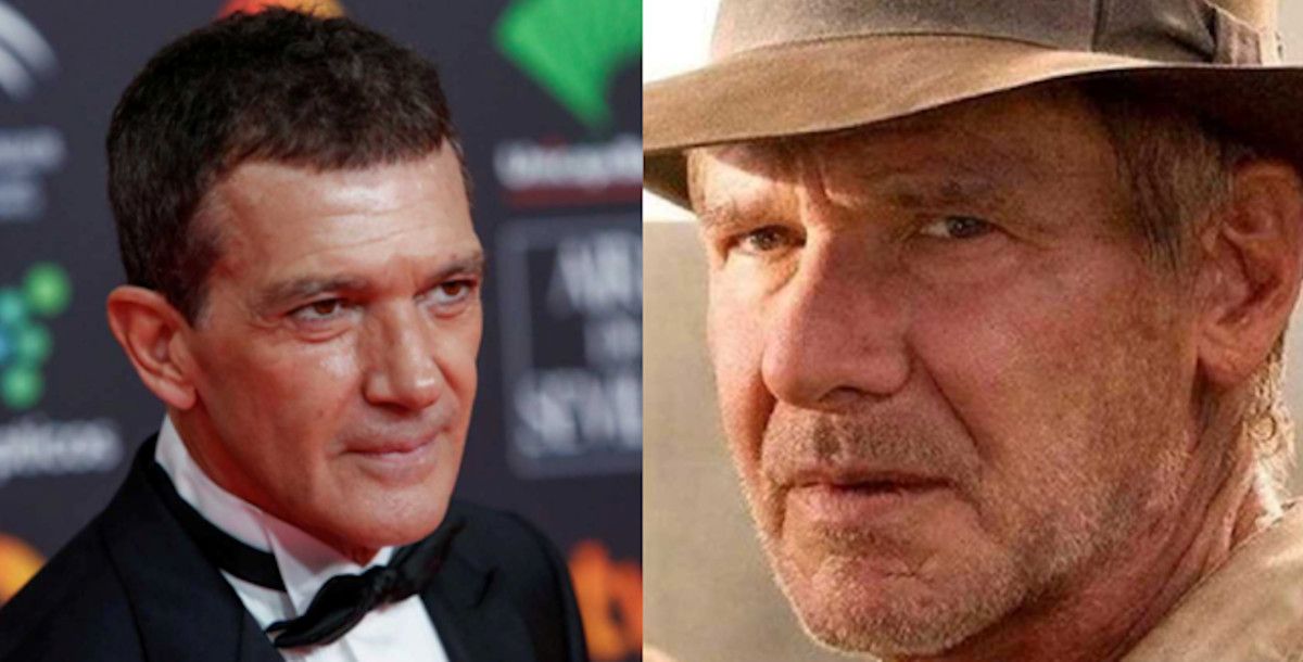 Antonio Banderas compartirá pantalla con Harrison Ford en 'Indiana Jones'.