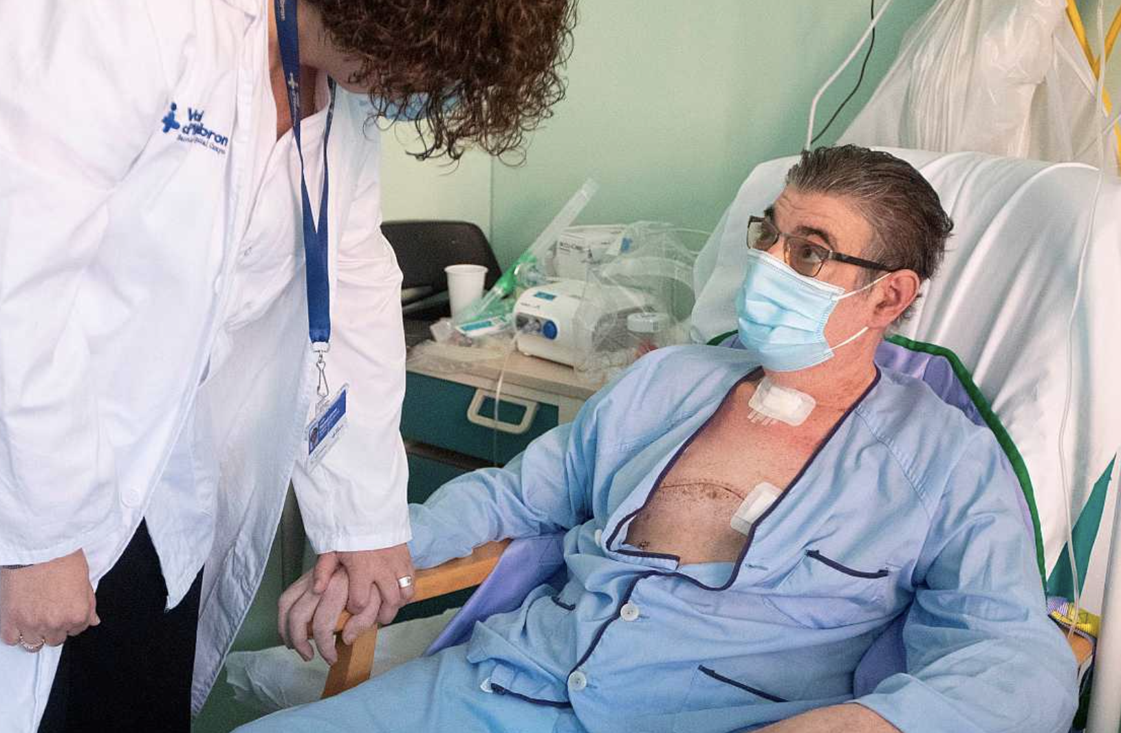Jordi Soriano, protagonista de una proeza médica que le ha convertido en el primer doble transplantado de pulmones tras sufrir la covid en España.
