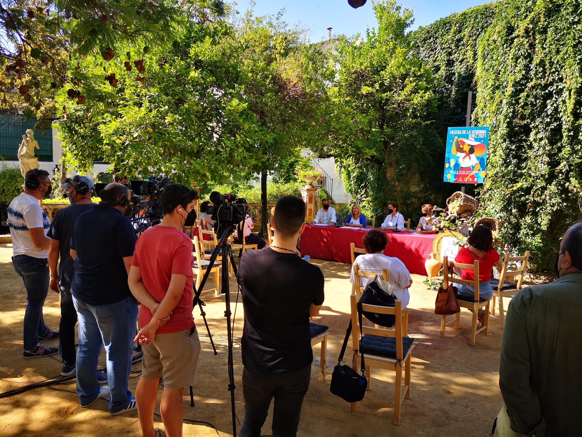 La presentación de las Fiestas de la Vendimia.