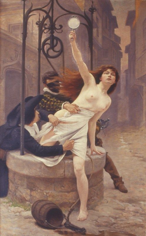 "La verdad saliendo del pozo', de Jean-Léon Gerôme.