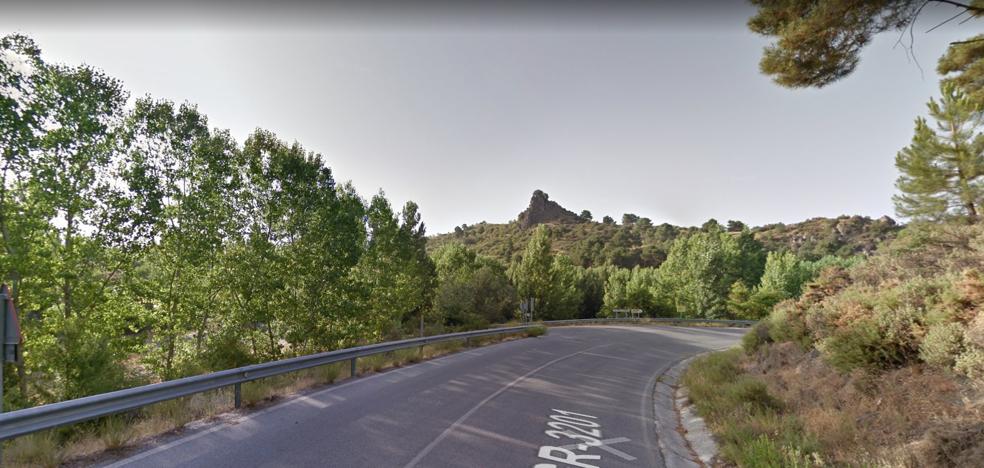 Buscan en Granada a un conductor que arrolló a un ciclista y huyó sin auxiliarle. Imagen de Google Maps en la zona donde se produjo el suceso en Quéntar.