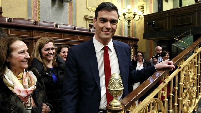Pedro Sánchez, en el Congreso. FOTO: MARTA JARA/ELDIARIO.ES