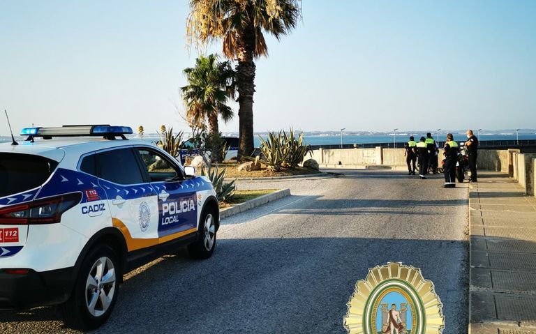 La intervención de Policía Local en la Punta.