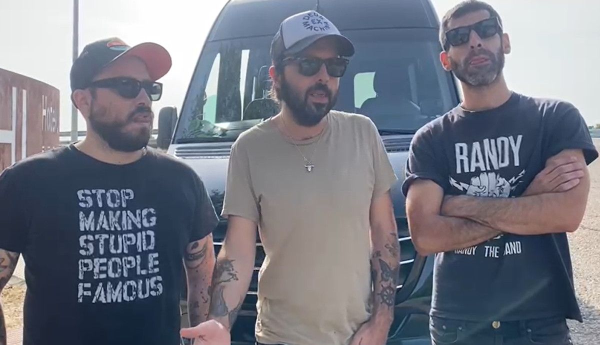 Sidecars explica en un vídeo la cancelación de su concierto en El Puerto.