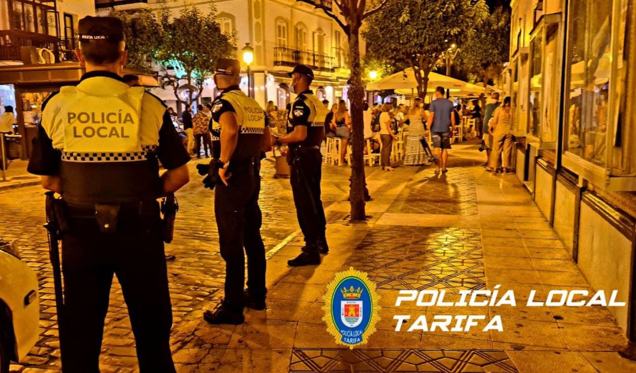 Policía local de Tarifa en una imagen reciente.