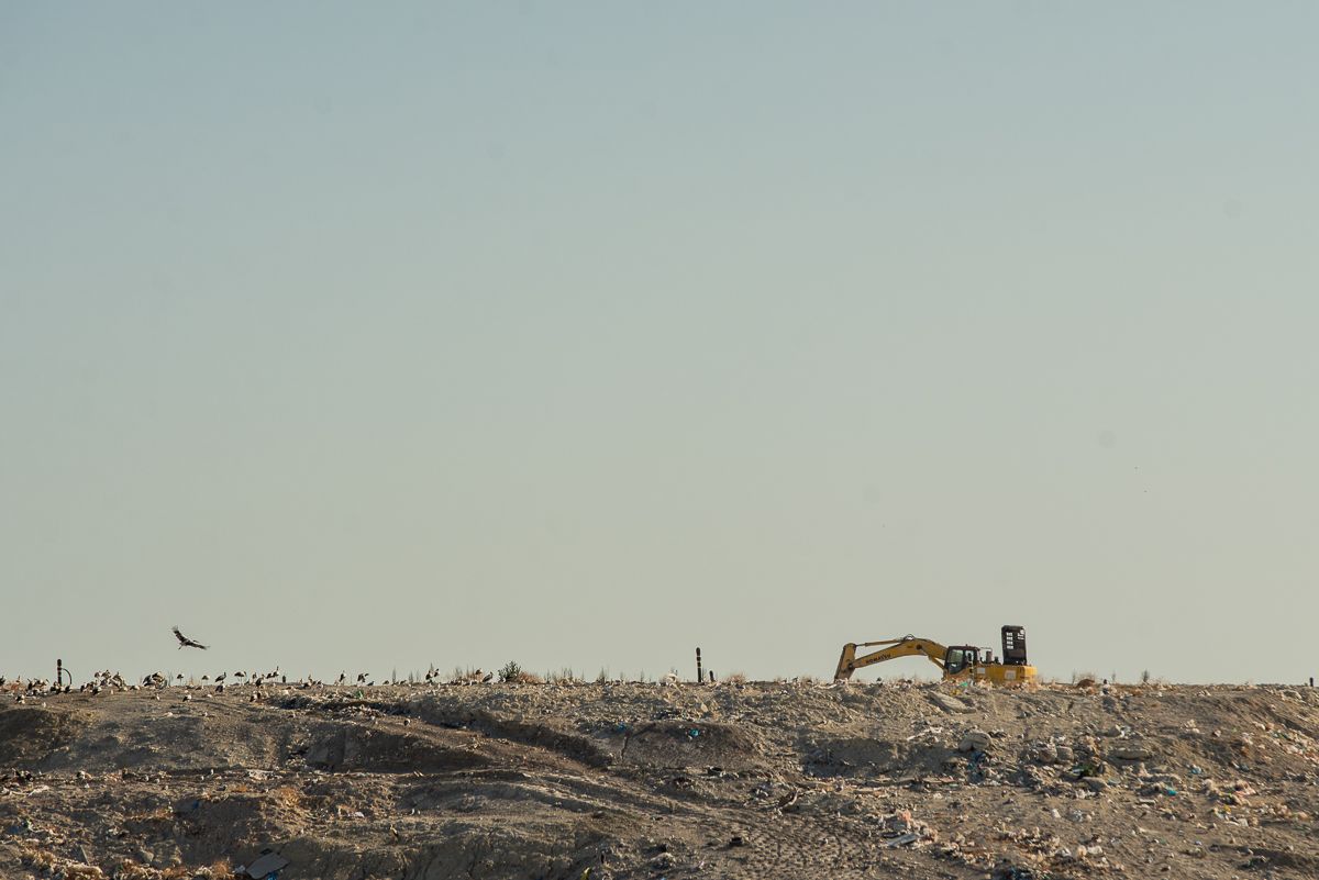 Reciclaje en Las Calandrias. Reciclaje en Las Calandrias.