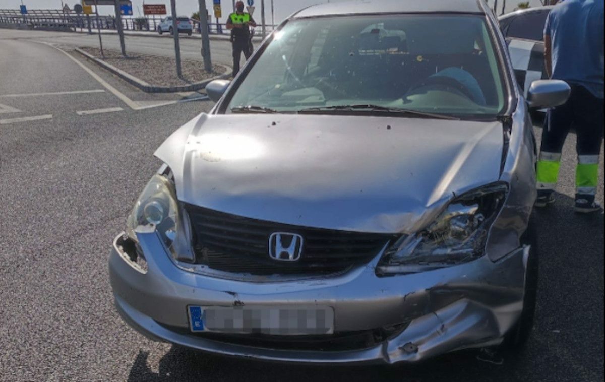 Accidente de tráfico en Cádiz.
