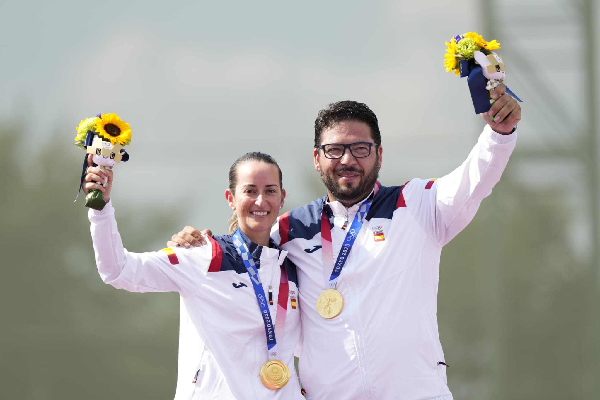 Fátima Gálvez, a la izquierda, logra la medalla de oro, en los Juegos Olímpicos de Tokio