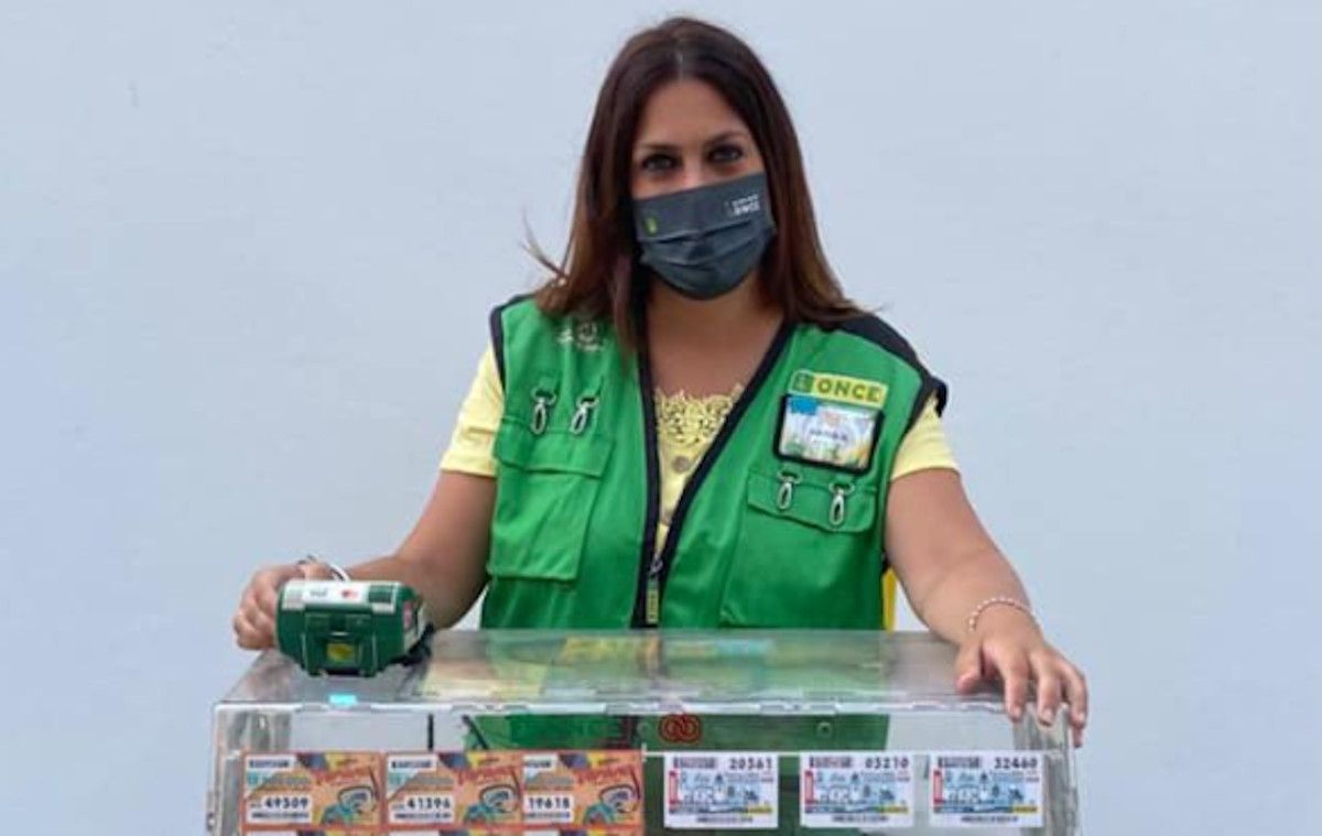 La vendedora Marisol Saldaña reparte 1,7 millones de euros en Chiclana.