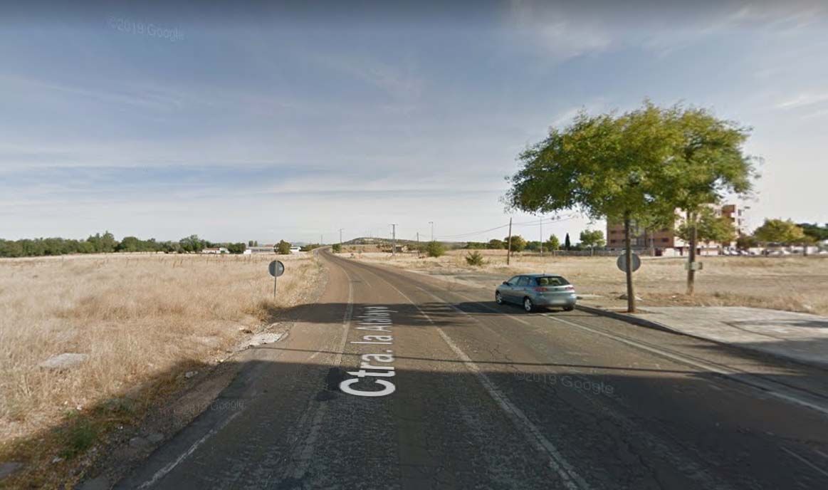 Carretera de La Atalaya, donde se ha producido el tiroteo mortal en una casa. GOOGLE MAPS