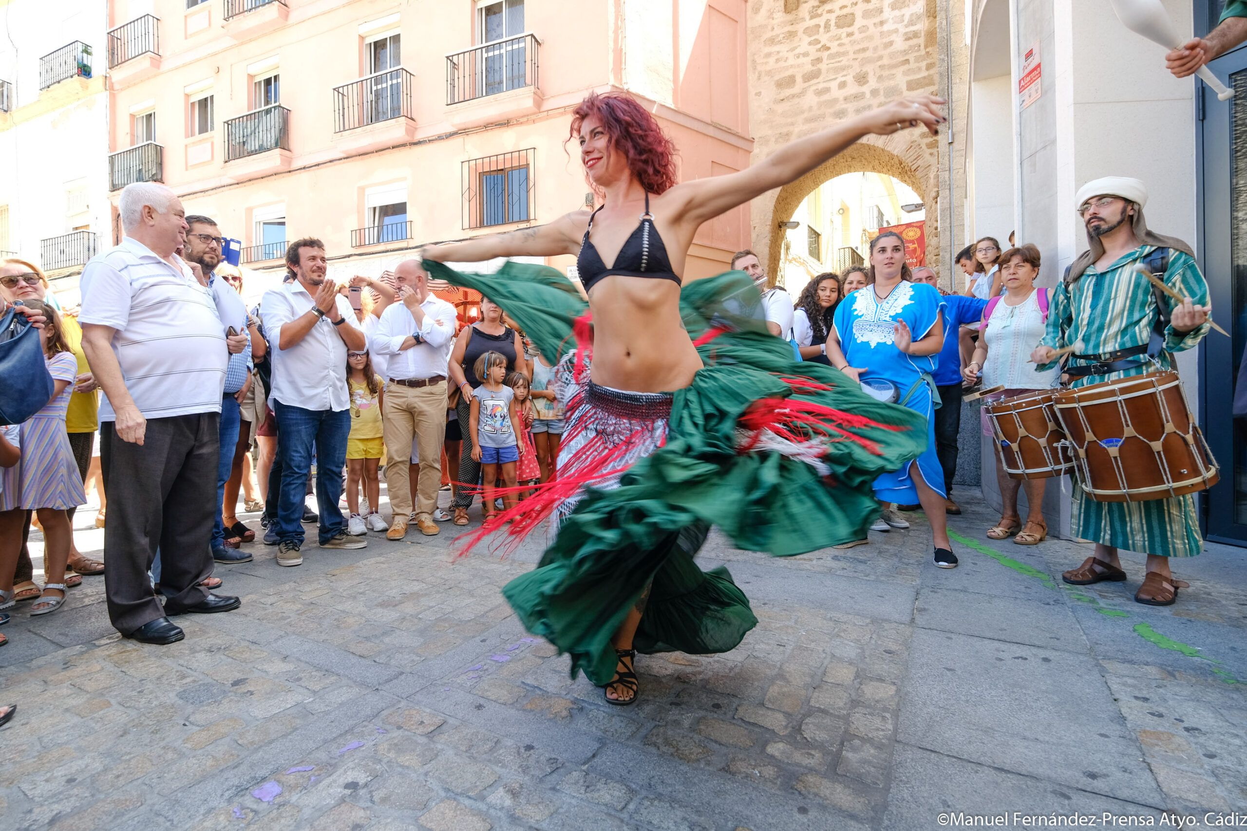 Inauguración del Mercado Andalusí hace dos años. AYUNTAMIENTO DE CÁDIZ