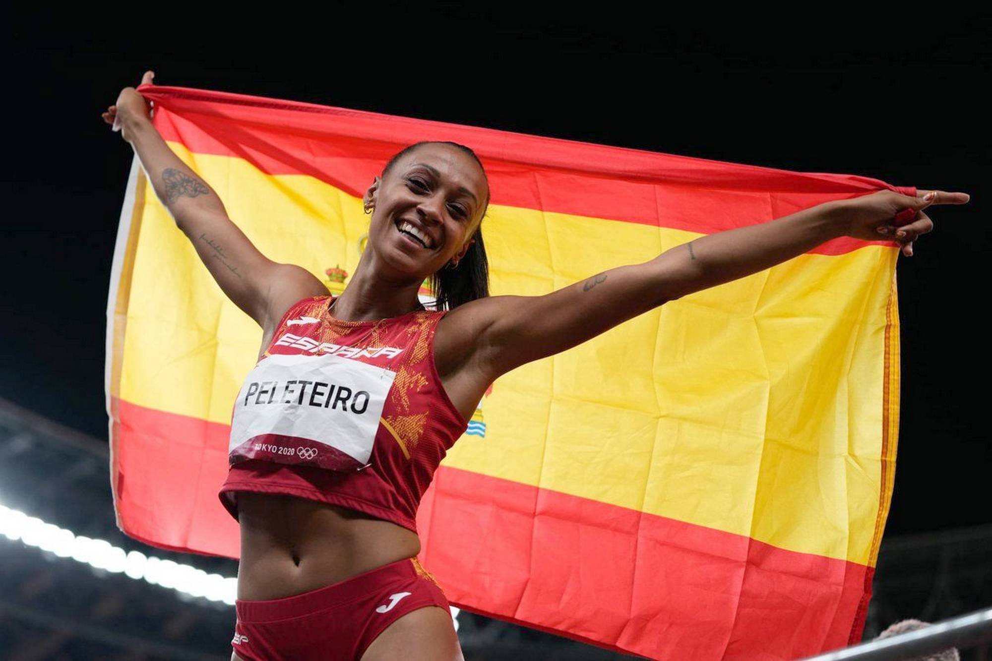 La atleta Ana Peleteiro, bronce en triple salto en los Juegos Olímpicos de Tokio 2021