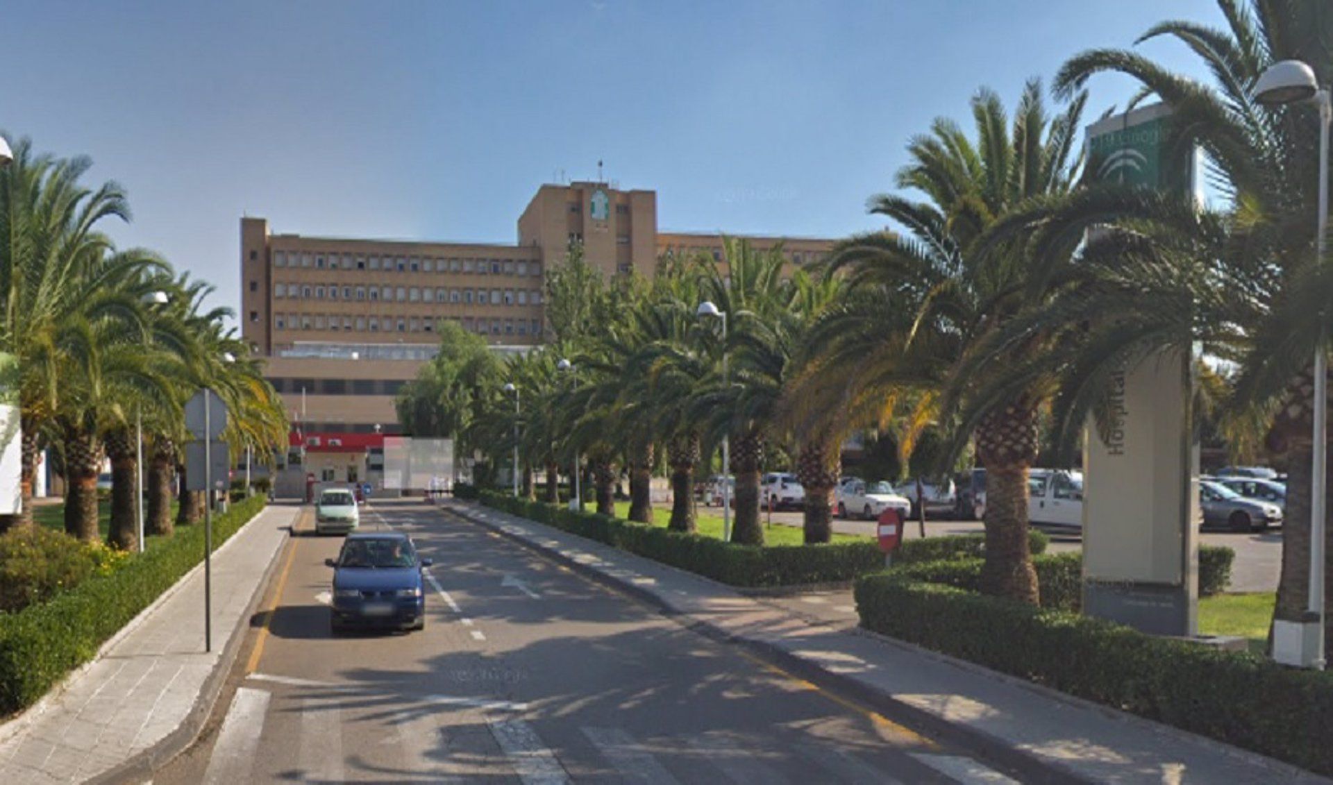El hospital de Linares, en Jaén, lugar donde han ido los heridos en el accidente, en una fotografía de archivo