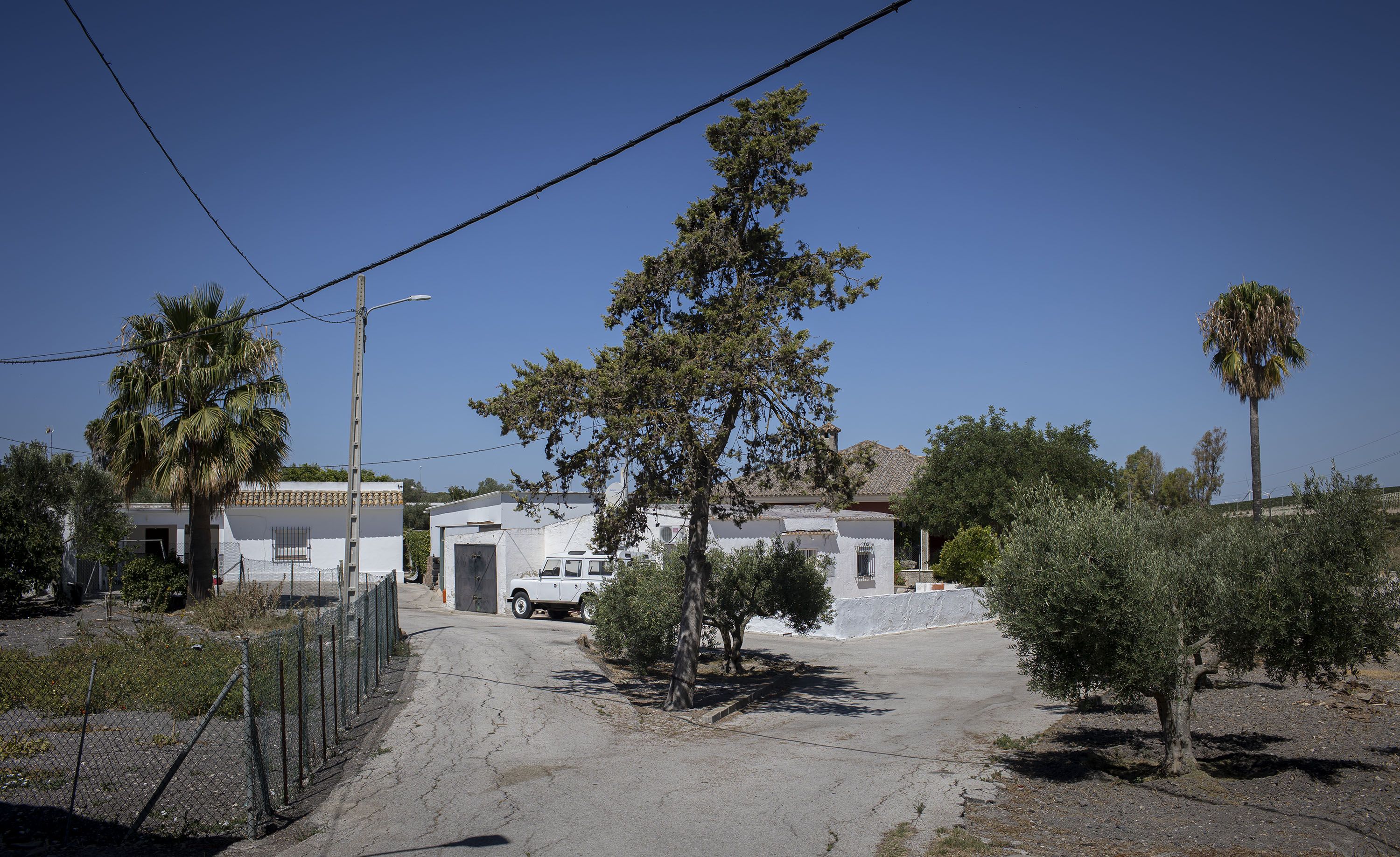 800 viviendas serán regularizadas en el Jerez rural. En la imagen, la barriada rural de Las Tablas.
