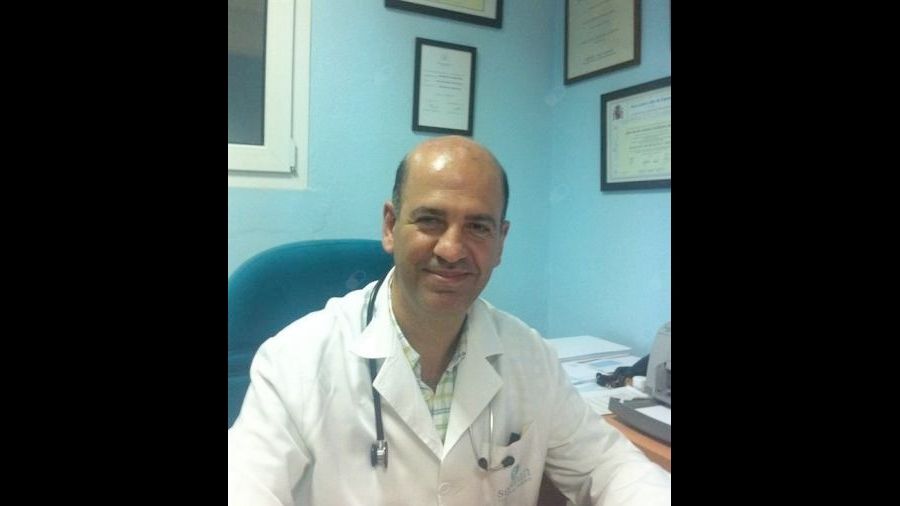 El pediatra David Gómez-Pastrana, responsable de la Unidad de Pediatría del Hospital de Jerez.