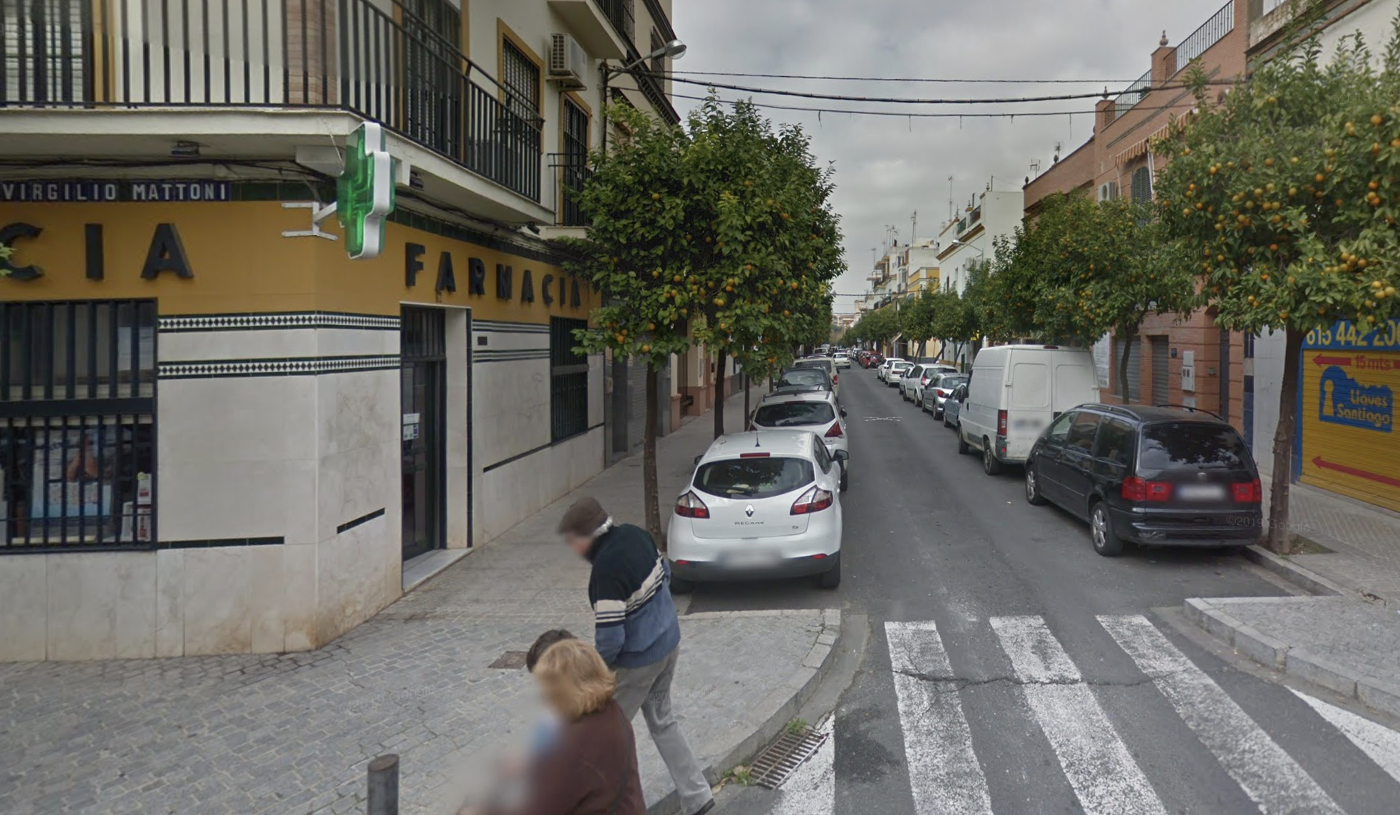 Zona en la que se ha producido el nuevo crimen machista, en el barrio del Cerro del Águila, en Sevilla. GOOGLE MAPS