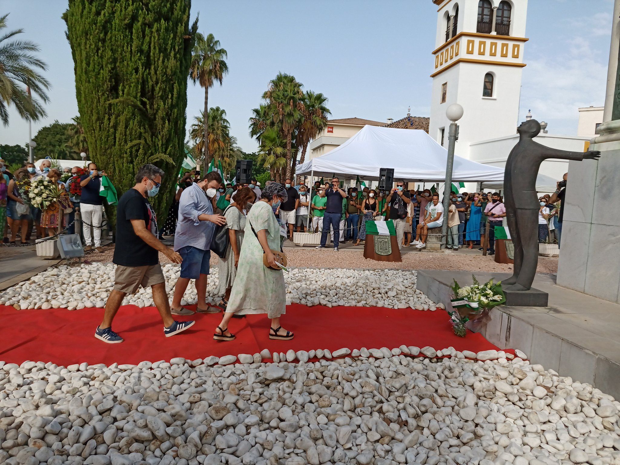Adelante Andalucía en el acto homenaje a Blas Infante