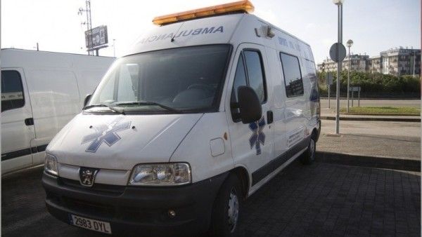 Una ambulancia, en una imagen de archivo. FOTO: AYTO JAÉN