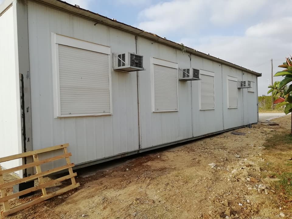 Prefabricadas del CEIP San José Obrero. FOTO: COORDINADOR DEL NUEVO IES. 