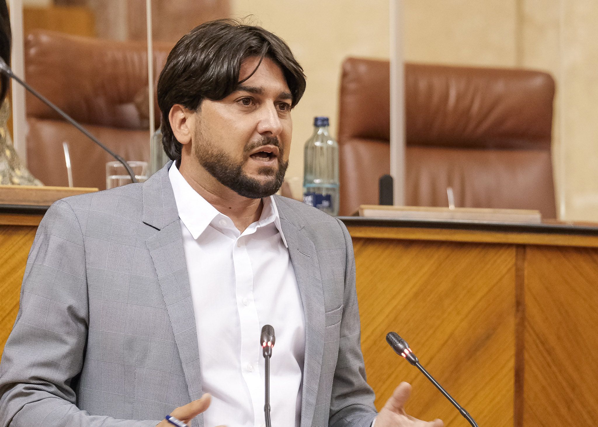 Ismael Sánchez, candidato de IU.