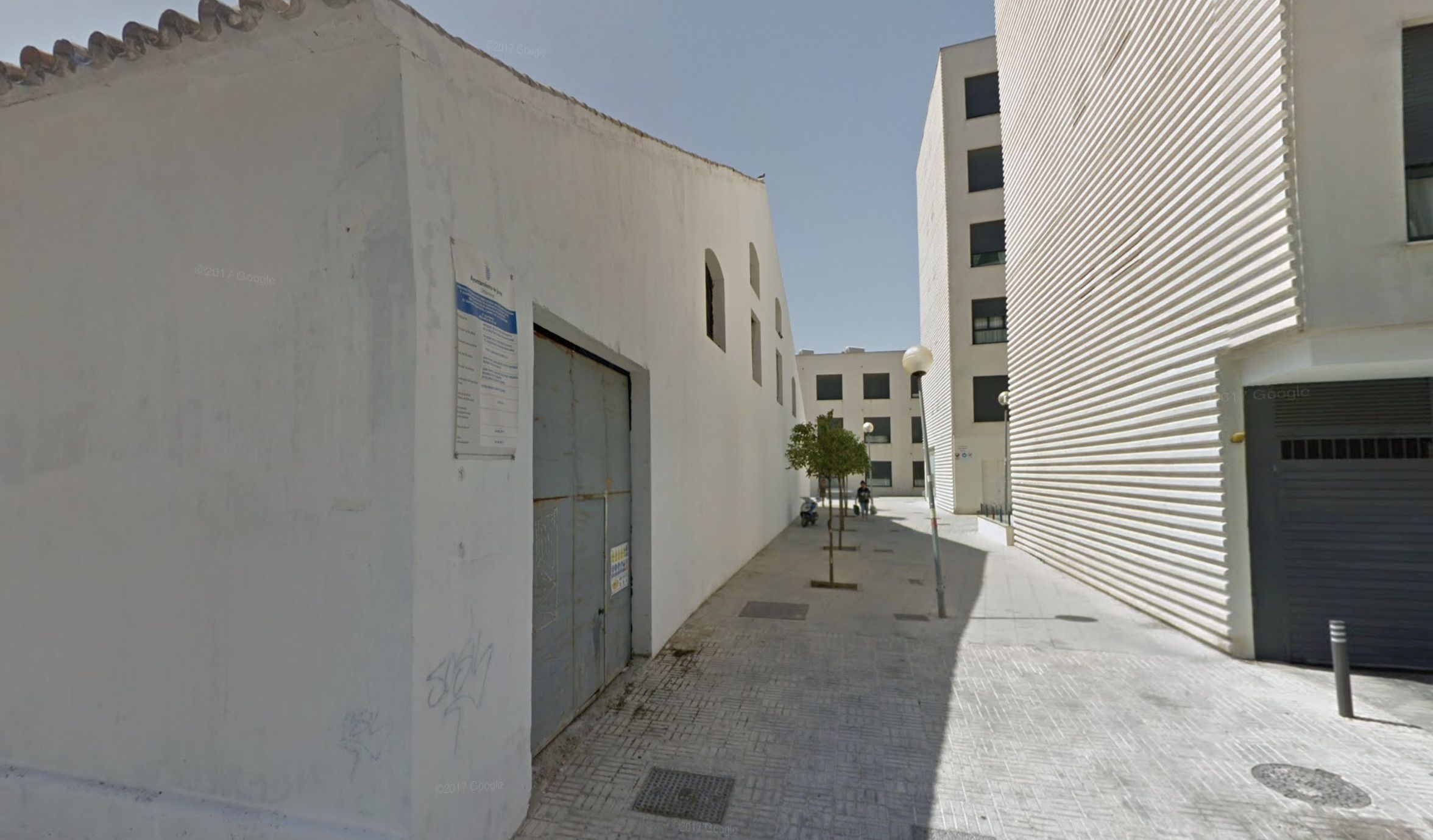 Vista de Google Maps del casco bodeguero de Divina Pastora donde puede enclavarse el futuro Museo del Motor.