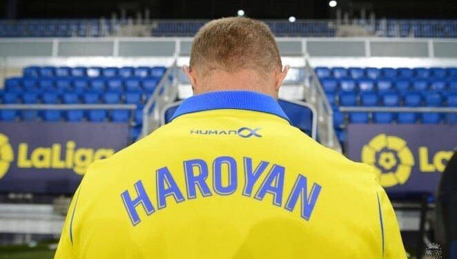Haroyan, un nombre que espera sonar con fuerza en la Primera División.    CADIZCF