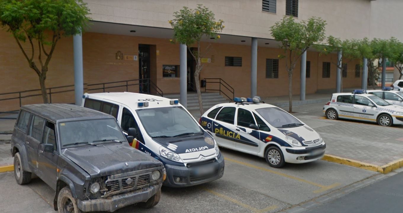 Comisaría de Policía Nacional en Dos Hermanas.