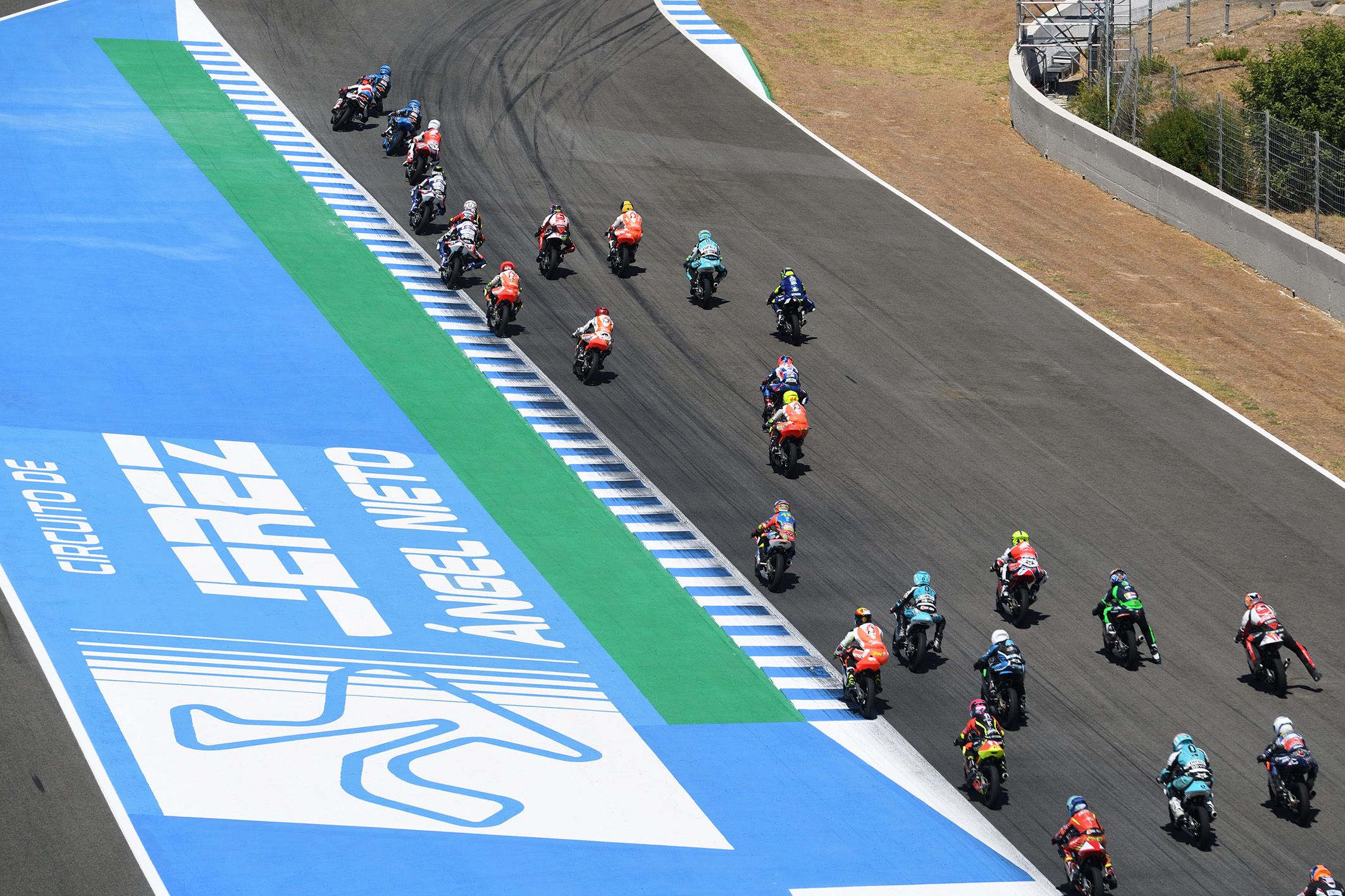 Imagen de una carrera en Jerez.   FIM CEV REPSOL