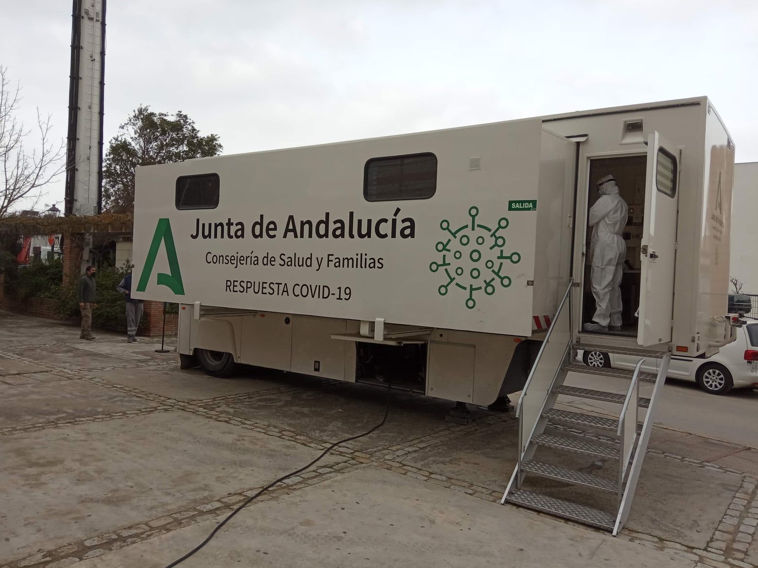 El cribado masivo en Benalup, recientemente.