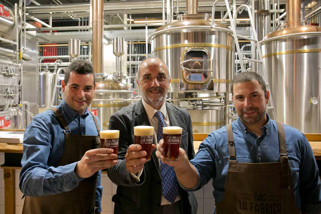 Presentación de la bock Olivarera. FOTO: HEINEKEN. 