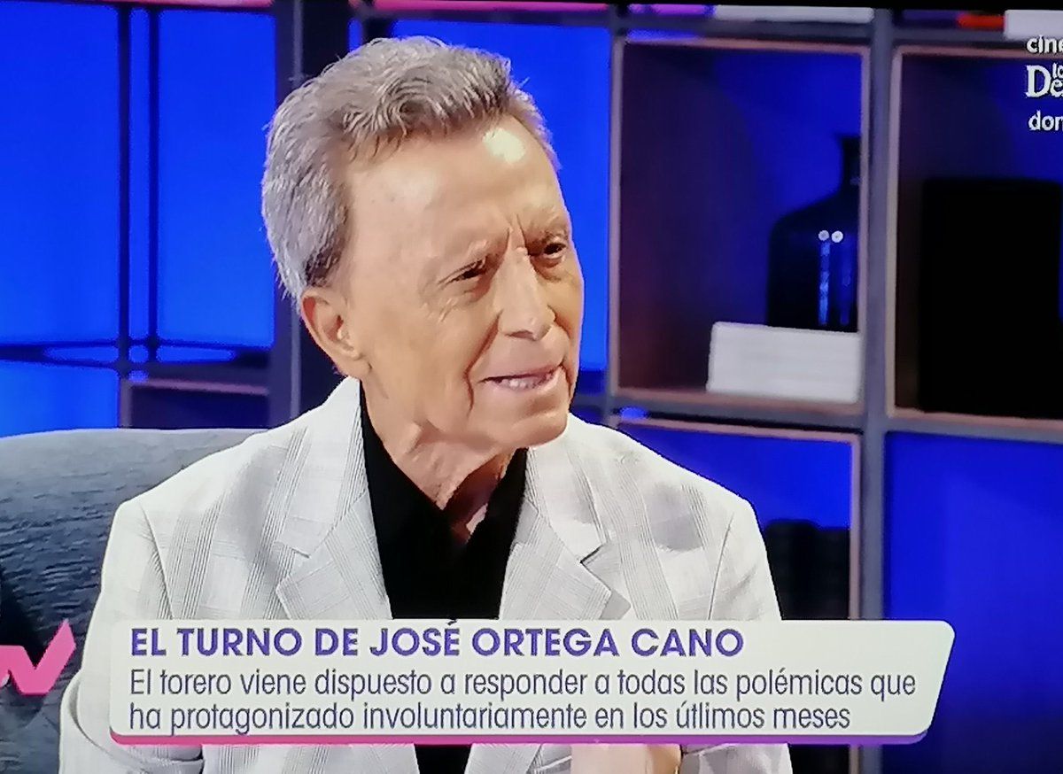 Ortega Cano en una entrevista reciente en Telecinco.