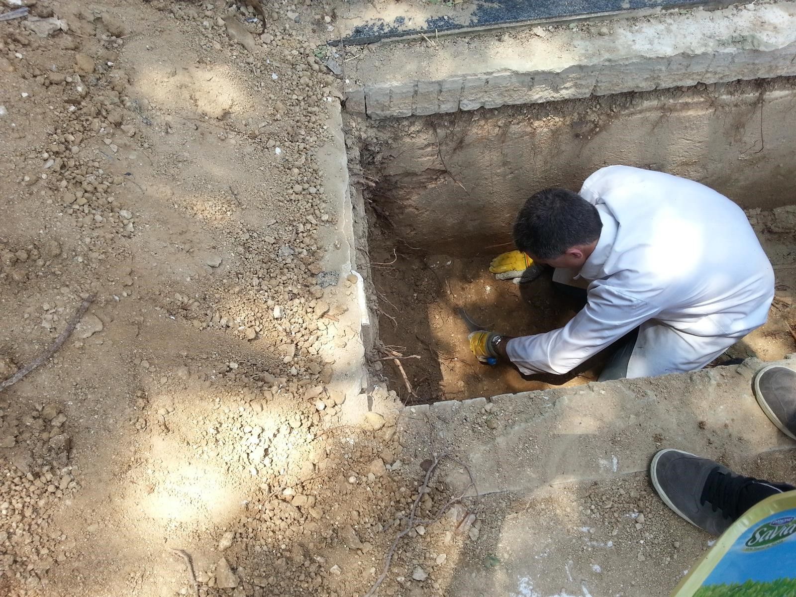 Una sepultura vacía en el cementerio de San José. FOTO: SOS BEBÉS ROBADOS CÁDIZ. 