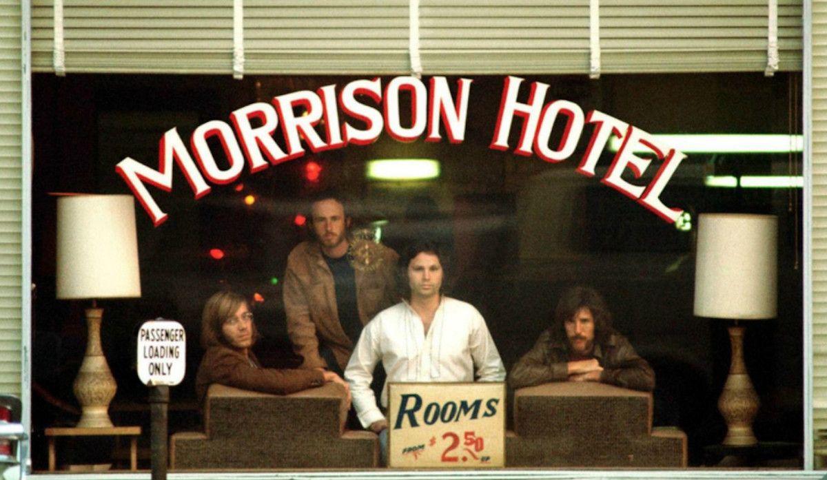 Carátula del disco 'Morrison Hotel' (1970).