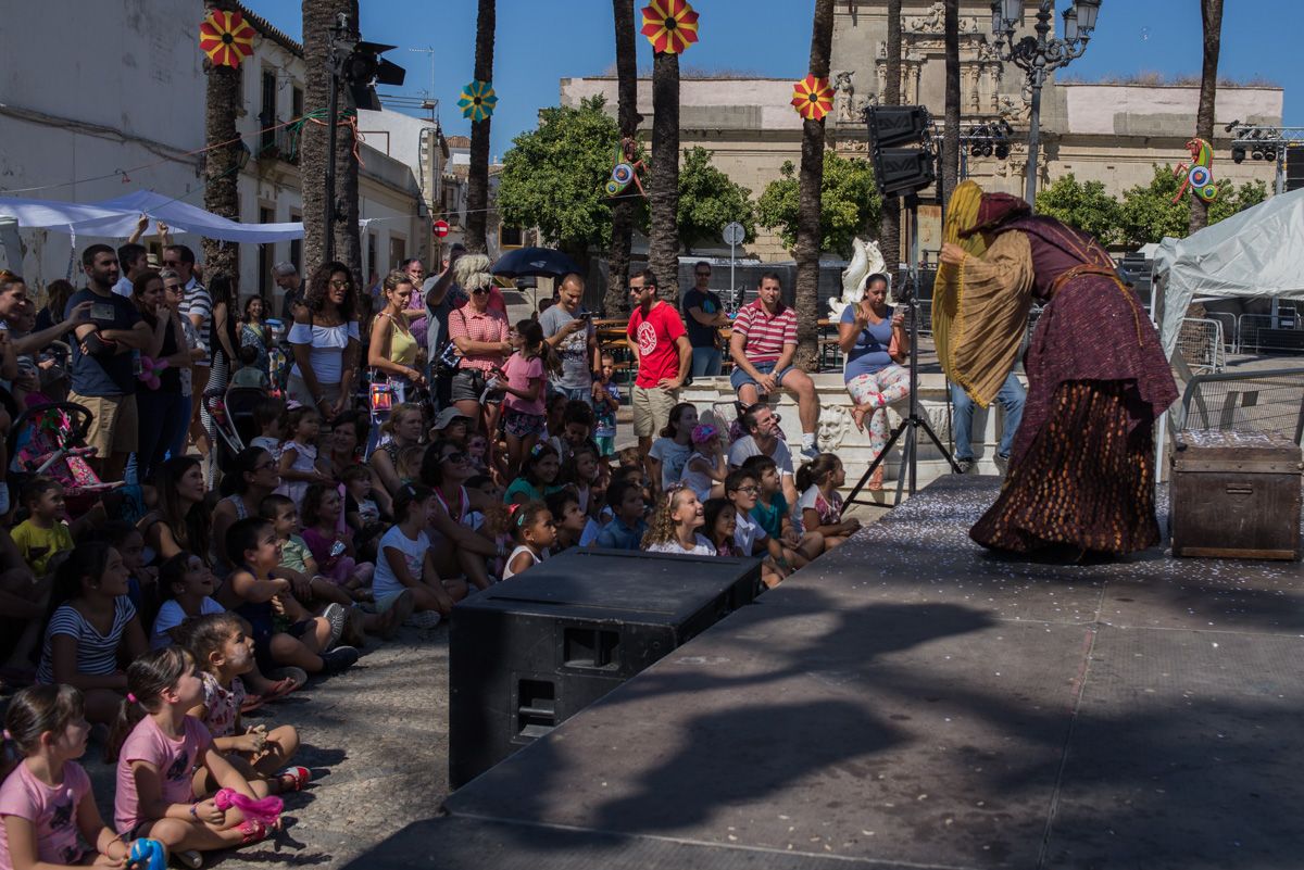 Actividades infantiles, en la pasada edición de Intramuros. FOTO: MANU GARCÍA