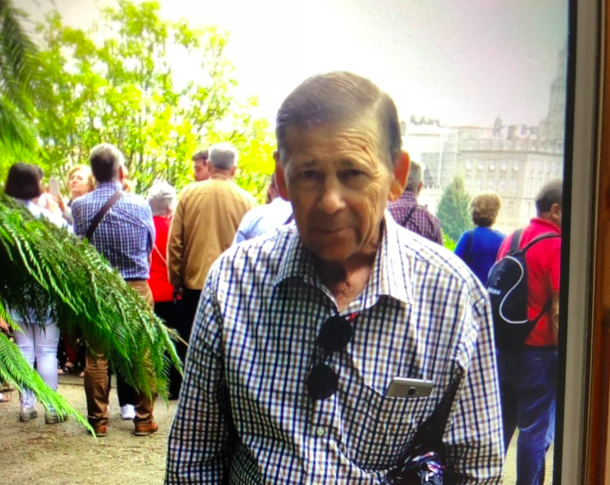 El vecino sevillano Joaquín Gómez Largo, desaparecido desde este pasado domingo. FOTO: AYUNTAMIENTO LORA DEL RÍO. 
