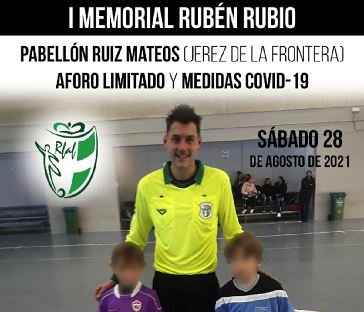 Imagen del cartel del I Memorial Rubén Rubio.