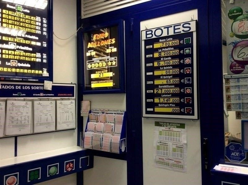 Una administración de lotería.