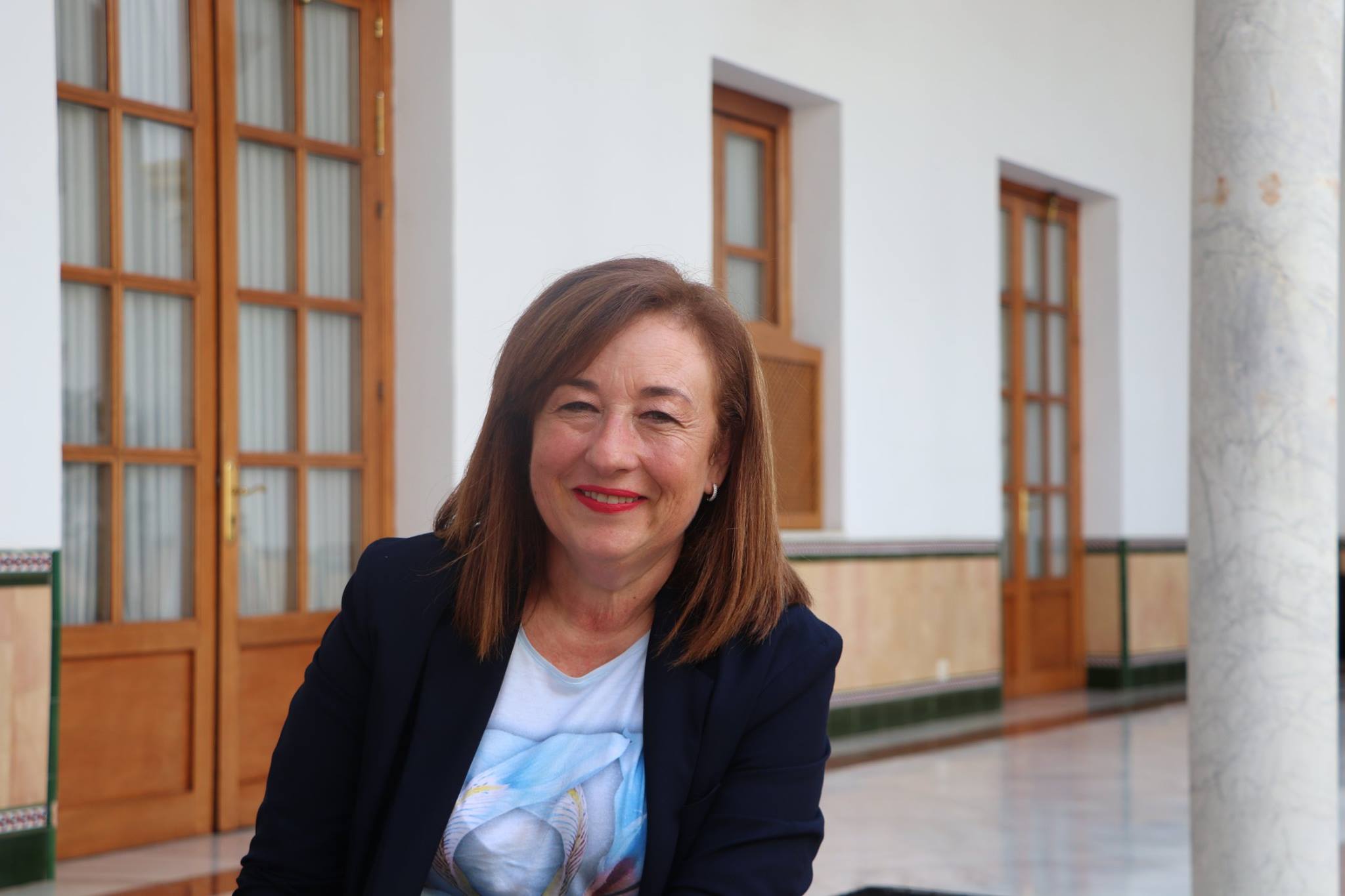 La diputada por Córdoba Soledad Pérez en el Parlamento de Andalucía. FOTO: R.S.