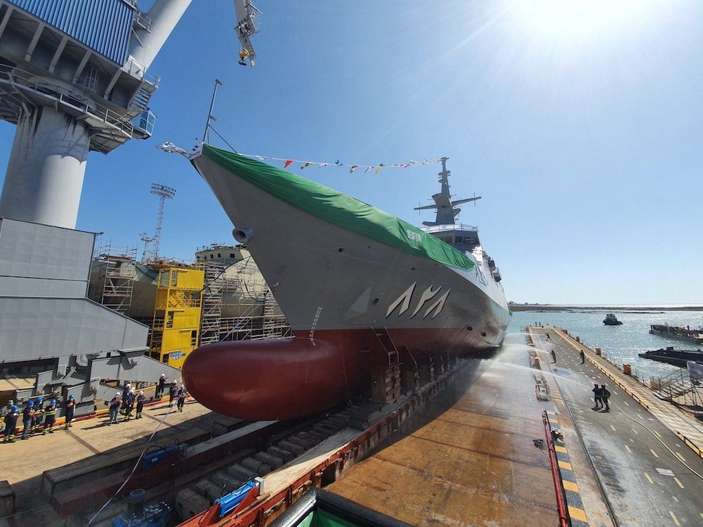 Al-Jubail se botó el pasado verano de 2020