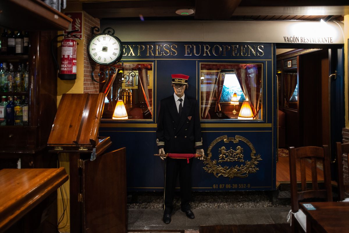 Vagón-restaurante del Orient Express.