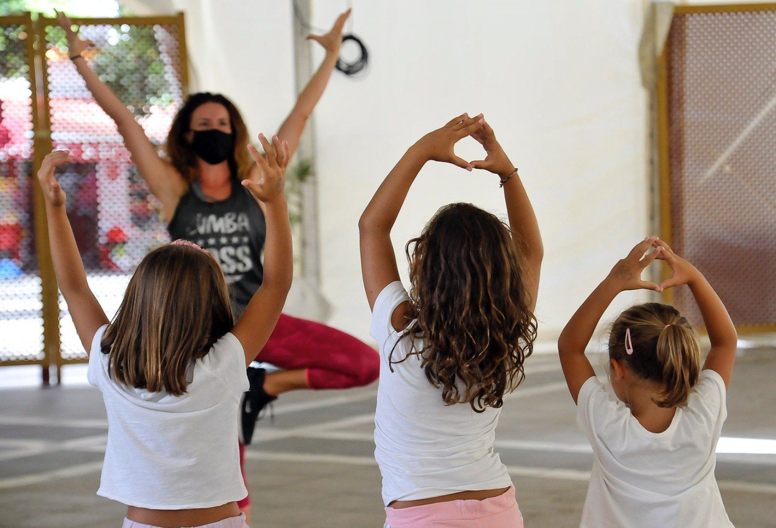 Varios niños participando en la programación de las Fiestas de la Vendimia 2021 de Jerez