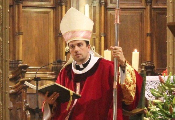 Xavier Novell, cuando era obispo de Solsona.