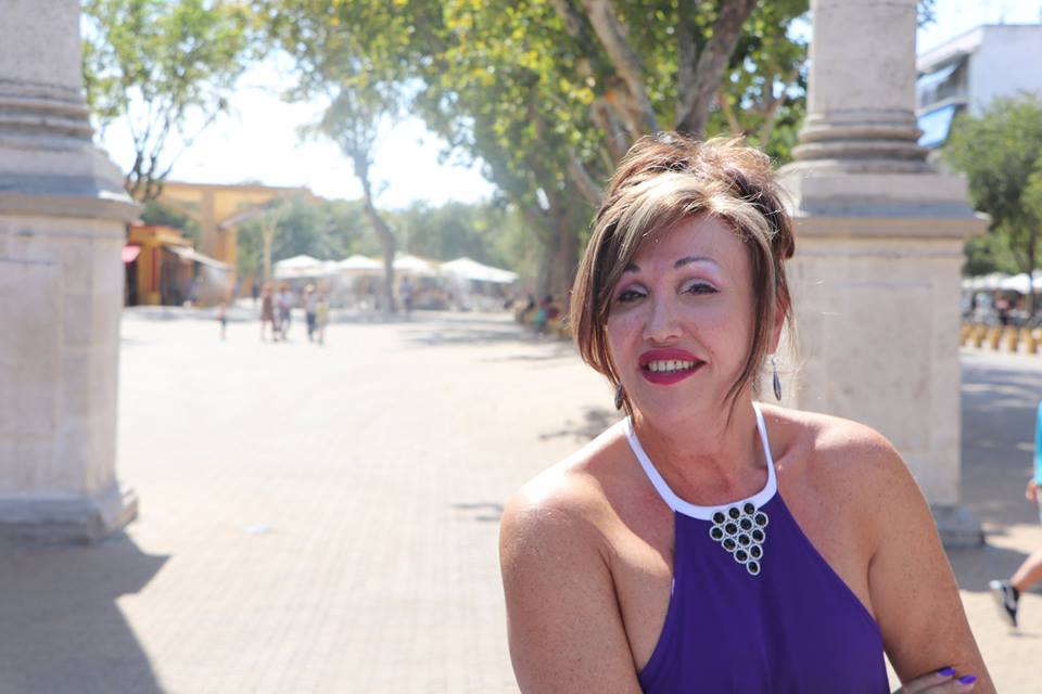 Mar Cambrollé durante la entrevista con lavozdelsur.es. FOTO: R.S.